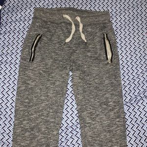 Skinny Knit Joggers w/ real zippers